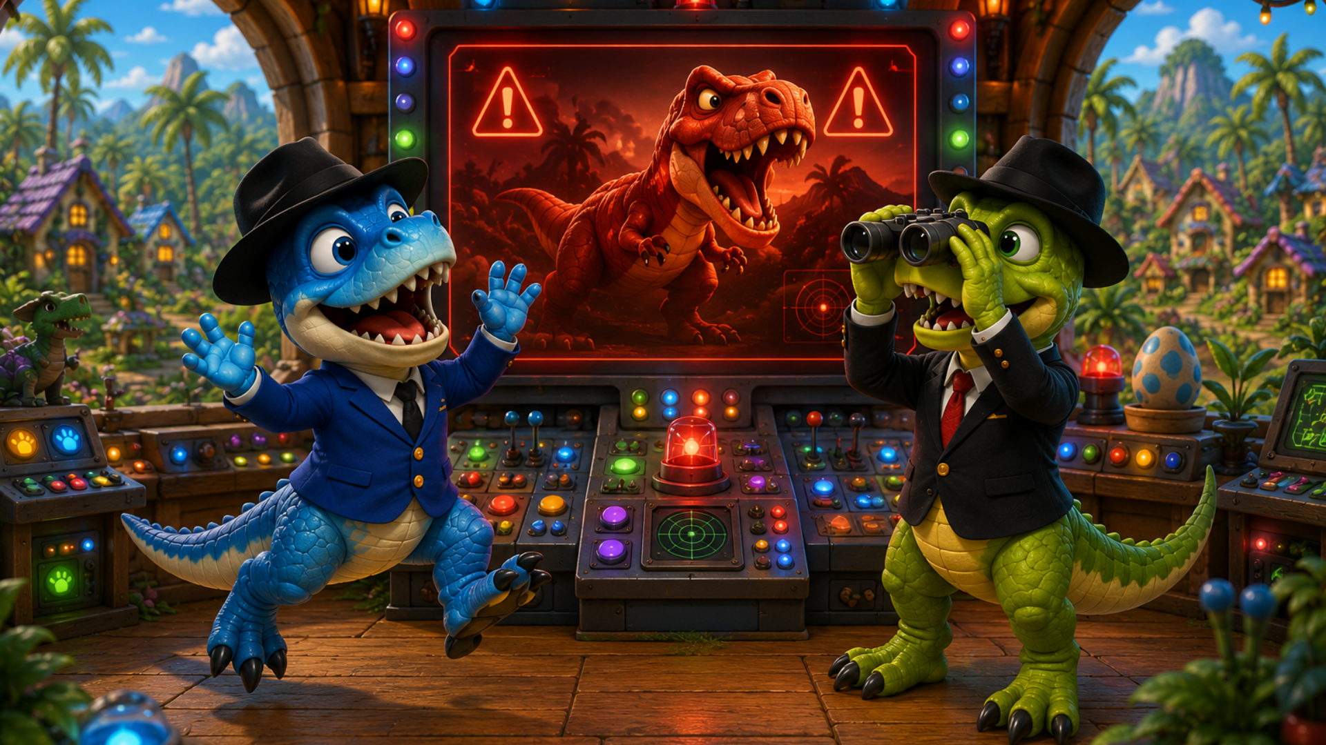 Agent Raptors: Episode 8- Mission Angry T-Rex