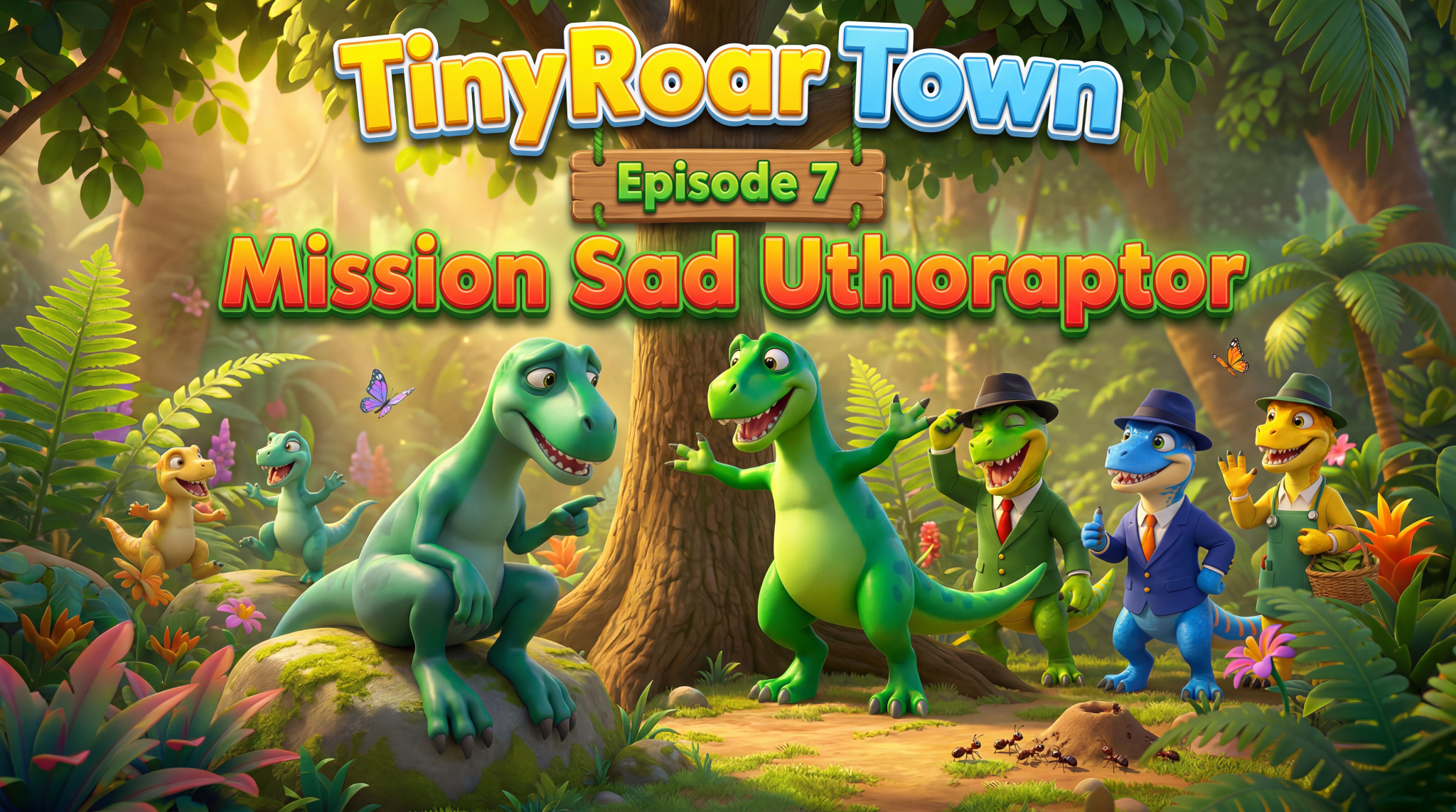 Agent Raptors: Episode 7- Mission sad Uthoraptor