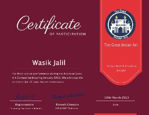 NATIONAL LEVEL ART CONTEST