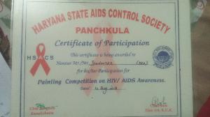 Participation certificate