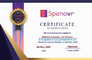 Diwali 2020 Art Contest