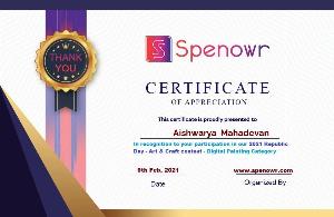 2021 - Republic Day - Art & Craft Contest