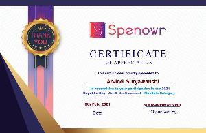 2021 - Republic Day - Art & Craft Contest