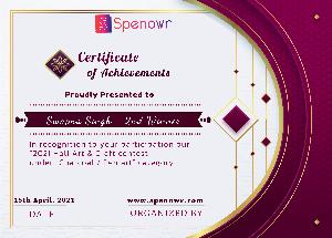 2021 - Holi - Art & Craft Contest