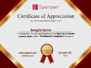 2021 - Holi - Art & Craft Contest