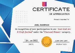 Year-End Art & Craft Festival