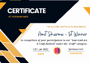 Year-End Art & Craft Festival