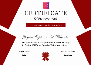 Valentine Day Art Contest 2022