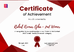 Colorful Holi Contest 2022