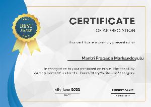 Mother's Day Writing Contest