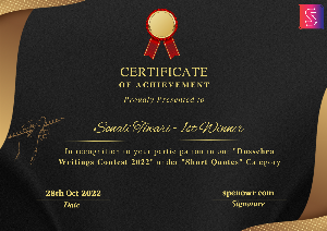 Dussehra Writings Contest 2022