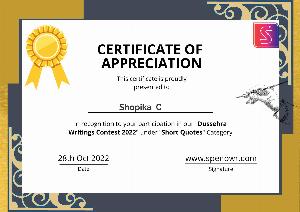 Dussehra Writings Contest 2022