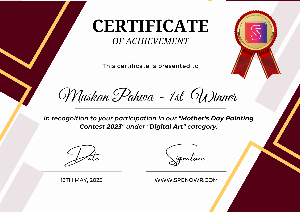 Mother's Day Painting Contest 2023