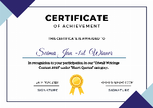 Diwali Writings Contest 2023