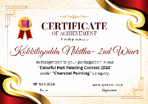 Colorful Holi Painting Contest