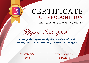 Colorful Holi Painting Contest