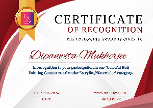 Colorful Holi Painting Contest