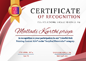 Colorful Holi Painting Contest