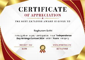 Independence Day Writings Contest 2024