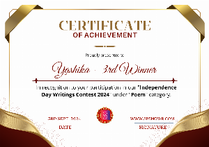Independence Day Writings Contest 2024
