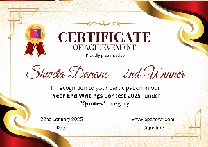 Year-End Writings Contest 2025