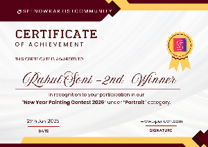 New Year Painting Contest 2026 - For Indian Residents Only