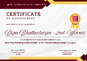 New Year Painting Contest 2026 - For Indian Residents Only