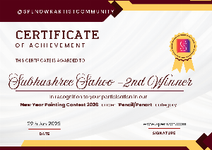 New Year Painting Contest 2026 - For Indian Residents Only