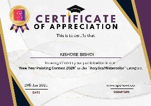 New Year Painting Contest 2026 - For Indian Residents Only