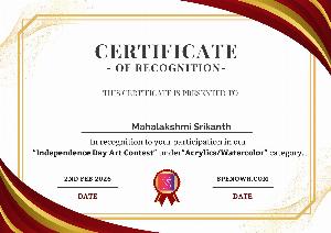 New Year Painting Contest 2026 - For United States Residents only